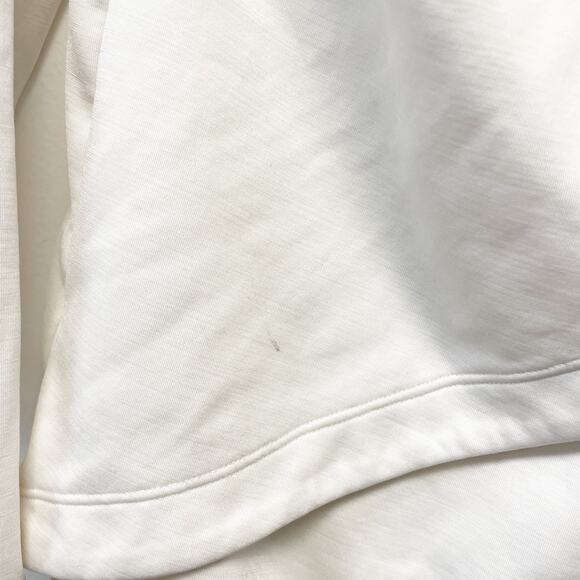 Athleta Women's Boot Camp Pullover Cross Back Hoodie White Size Small - Picture 4 of 8